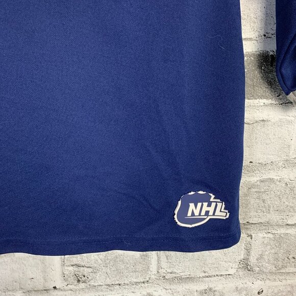 Toronto Maple Leafs Jersey Knit Pull Over Shirt - Picture 6 of 8